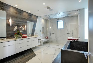 Laminate στο εσωτερικό στον τοίχο (100 + Design Photos): Κάνουμε μια μοντέρνα προφορά στο εσωτερικό!