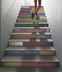 290+ Fotos de belas Opções de escadas para o segundo andar em uma casa particular (madeira, metal, concreto)