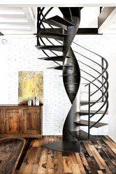 290+ Fotos de belas Opções de escadas para o segundo andar em uma casa particular (madeira, metal, concreto)