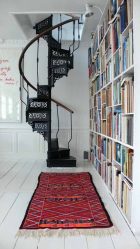 290+ Fotos de belas Opções de escadas para o segundo andar em uma casa particular (madeira, metal, concreto)