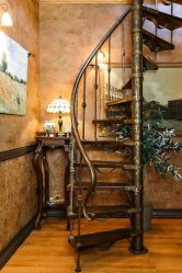 290+ Fotos de belas Opções de escadas para o segundo andar em uma casa particular (madeira, metal, concreto)