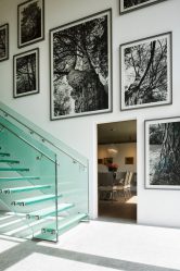 290+ Fotos de belas Opções de escadas para o segundo andar em uma casa particular (madeira, metal, concreto)