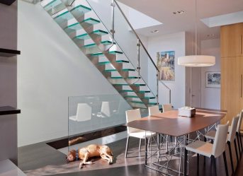 290+ Fotos de belas Opções de escadas para o segundo andar em uma casa particular (madeira, metal, concreto)