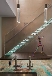 290+ Fotos de belas Opções de escadas para o segundo andar em uma casa particular (madeira, metal, concreto)
