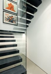 290+ Fotos de belas Opções de escadas para o segundo andar em uma casa particular (madeira, metal, concreto)