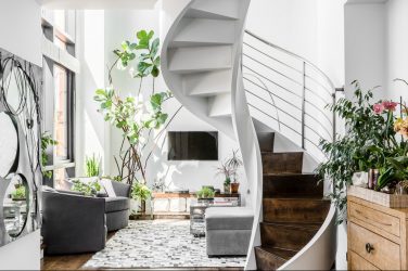 290+ Fotos de belas Opções de escadas para o segundo andar em uma casa particular (madeira, metal, concreto)