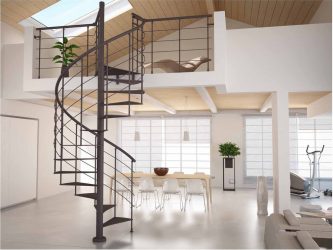 290+ Fotos de belas Opções de escadas para o segundo andar em uma casa particular (madeira, metal, concreto)