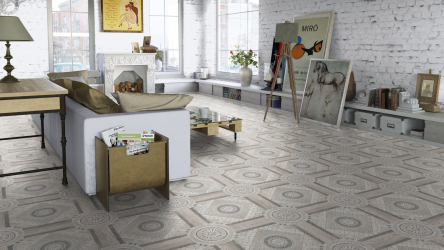 Linoleum no interior - uma solução simples e original como um revestimento de piso.220+ (Fotos) Melhores ideias para sala de estar, cozinha, quarto