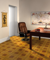 Linoleum no interior - uma solução simples e original como um revestimento de piso. 220+ (Fotos) Melhores ideias para sala de estar, cozinha, quarto