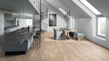 Linoleum no interior - uma solução simples e original como um revestimento de piso. 220+ (Fotos) Melhores ideias para sala de estar, cozinha, quarto
