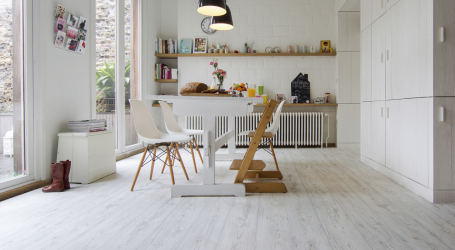 Linoleum no interior - uma solução simples e original como um revestimento de piso. 220+ (Fotos) Melhores ideias para sala de estar, cozinha, quarto