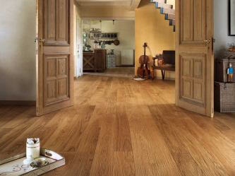 Linoleum no interior - uma solução simples e original como um revestimento de piso. 220+ (Fotos) Melhores ideias para sala de estar, cozinha, quarto