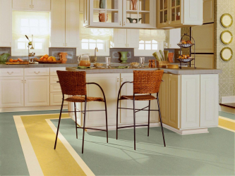 Linoleum no interior - uma solução simples e original como um revestimento de piso. 220+ (Fotos) Melhores ideias para sala de estar, cozinha, quarto