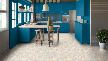 Linoleum no interior - uma solução simples e original como um revestimento de piso. 220+ (Fotos) Melhores ideias para sala de estar, cozinha, quarto