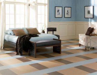 Linoleum no interior - uma solução simples e original como um revestimento de piso. 220+ (Fotos) Melhores ideias para sala de estar, cozinha, quarto