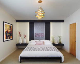 Lustres modernos no interior do quarto (mais de 190 fotos) - Como escolher um elemento de design brilhante para uma atmosfera tranquila?