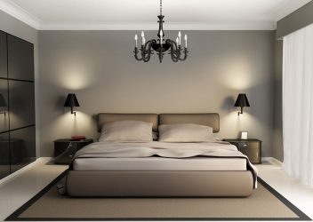Lustres modernos no interior do quarto (mais de 190 fotos) - Como escolher um elemento de design brilhante para uma atmosfera tranquila?