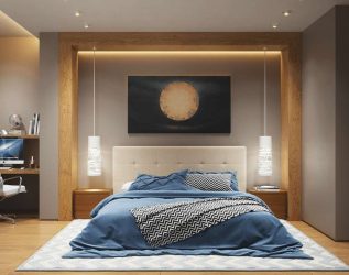 Lustres modernos no interior do quarto (mais de 190 fotos) - Como escolher um elemento de design brilhante para uma atmosfera tranquila?