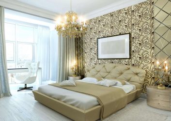 Lustres modernos no interior do quarto (mais de 190 fotos) - Como escolher um elemento de design brilhante para uma atmosfera tranquila?