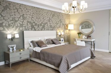 Lustres modernos no interior do quarto (mais de 190 fotos) - Como escolher um elemento de design brilhante para uma atmosfera tranquila?