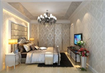 Lustres modernos no interior do quarto (mais de 190 fotos) - Como escolher um elemento de design brilhante para uma atmosfera tranquila?