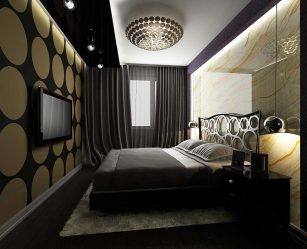 Lustres modernos no interior do quarto (mais de 190 fotos) - Como escolher um elemento de design brilhante para uma atmosfera tranquila?