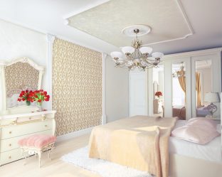 Lustres modernos no interior do quarto (mais de 190 fotos) - Como escolher um elemento de design brilhante para uma atmosfera tranquila?