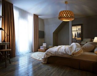 Lustres modernos no interior do quarto (mais de 190 fotos) - Como escolher um elemento de design brilhante para uma atmosfera tranquila?