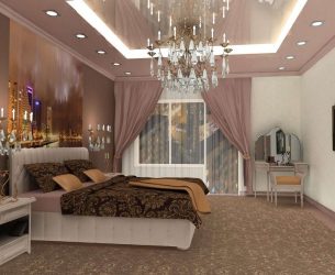 Lustres modernos no interior do quarto (mais de 190 fotos) - Como escolher um elemento de design brilhante para uma atmosfera tranquila?