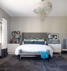 Lustres modernos no interior do quarto (mais de 190 fotos) - Como escolher um elemento de design brilhante para uma atmosfera tranquila?