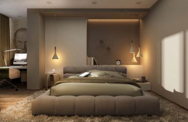 Lustres modernos no interior do quarto (mais de 190 fotos) - Como escolher um elemento de design brilhante para uma atmosfera tranquila?