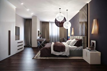 Lustres modernos no interior do quarto (mais de 190 fotos) - Como escolher um elemento de design brilhante para uma atmosfera tranquila?