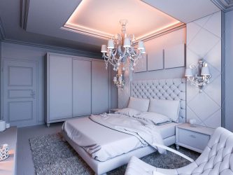 Lustres modernos no interior do quarto (mais de 190 fotos) - Como escolher um elemento de design brilhante para uma atmosfera tranquila?