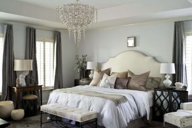 Lustres modernos no interior do quarto (mais de 190 fotos) - Como escolher um elemento de design brilhante para uma atmosfera tranquila?