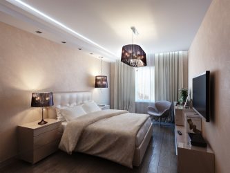 Lustres modernos no interior do quarto (mais de 190 fotos) - Como escolher um elemento de design brilhante para uma atmosfera tranquila?