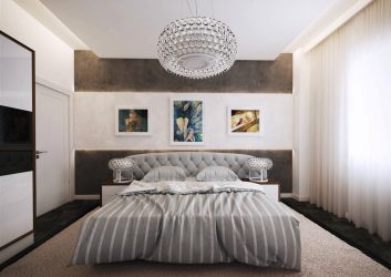 Lustres modernos no interior do quarto (mais de 190 fotos) - Como escolher um elemento de design brilhante para uma atmosfera tranquila?