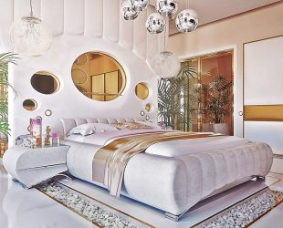 Lustres modernos no interior do quarto (mais de 190 fotos) - Como escolher um elemento de design brilhante para uma atmosfera tranquila?