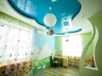 Como escolher um candelabro e lâmpadas no berçário para o menino e para a menina? (180 + Photo Ceiling, LED e Incomum)