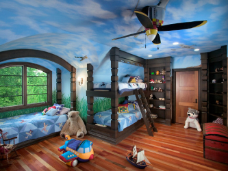 Como escolher um candelabro e lâmpadas no berçário para o menino e para a menina? (180 + Photo Ceiling, LED e Incomum)