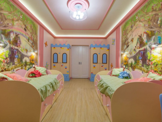 Como escolher um candelabro e lâmpadas no berçário para o menino e para a menina? (180 + Photo Ceiling, LED e Incomum)