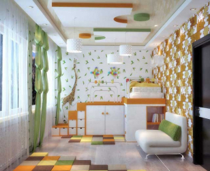 Como escolher um candelabro e lâmpadas no berçário para o menino e para a menina? (180 + Photo Ceiling, LED e Incomum)