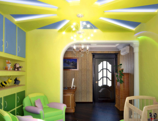 Como escolher um candelabro e lâmpadas no berçário para o menino e para a menina? (180 + Photo Ceiling, LED e Incomum)