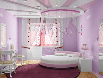 Como escolher um candelabro e lâmpadas no berçário para o menino e para a menina? (180 + Photo Ceiling, LED e Incomum)