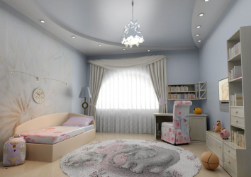 Como escolher um candelabro e lâmpadas no berçário para o menino e para a menina? (180 + Photo Ceiling, LED e Incomum)