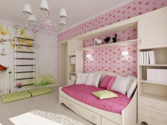 Como escolher um candelabro e lâmpadas no berçário para o menino e para a menina? (180 + Photo Ceiling, LED e Incomum)