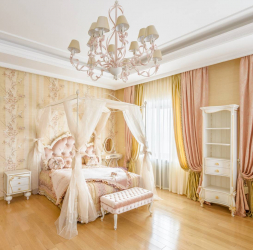 Como escolher um candelabro e lâmpadas no berçário para o menino e para a menina? (180 + Photo Ceiling, LED e Incomum)