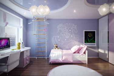 Como escolher um candelabro e lâmpadas no berçário para o menino e para a menina? (180 + Photo Ceiling, LED e Incomum)