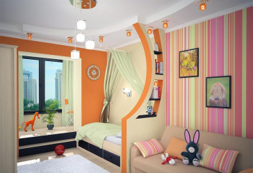 Como escolher um candelabro e lâmpadas no berçário para o menino e para a menina? (180 + Photo Ceiling, LED e Incomum)