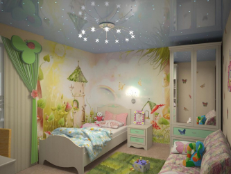 Como escolher um candelabro e lâmpadas no berçário para o menino e para a menina? (180 + Photo Ceiling, LED e Incomum)