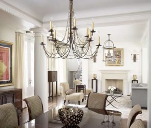 Lustres modernos para a sala de estar: 195+ (Foto) Soluções de interiores